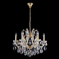 подвесная люстра crystal lux hollywood sp6 gold в Дзержинске