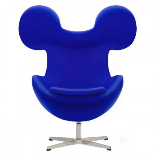 кресло egg mickey синее в Дзержинске