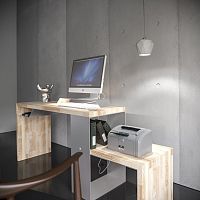 стол рабочий письменный с подставкой для монитора ecocomb-3 в Дзержинске