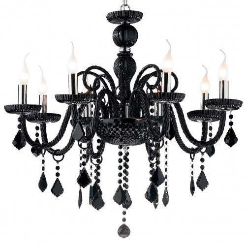 подвесная люстра ideal lux giudecca sp8 nero в Дзержинске