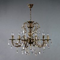 подвесная люстра ambiente alicante 8888/6 pb tear drop в Дзержинске