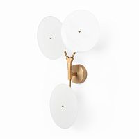 настенный светильник branching discs белый в Дзержинске