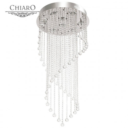 каскадная люстра chiaro sil хром в Дзержинске