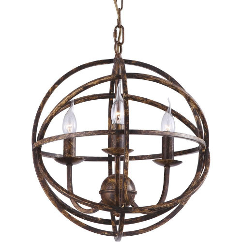 подвесная люстра arte lamp kopernik a1703sp-3br в Дзержинске